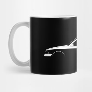 Ford Escort RS Turbo Silhouette Mug